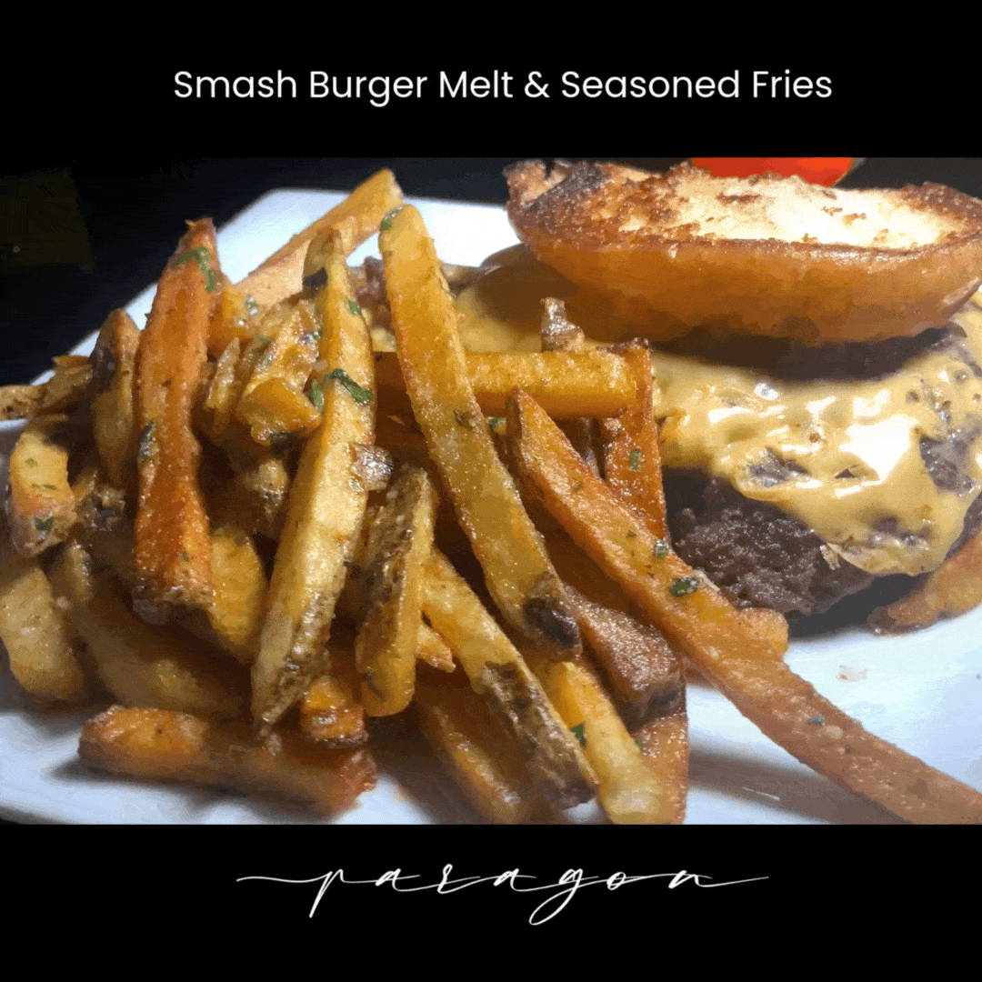 Smash Burger Melt & Seasoned Fries